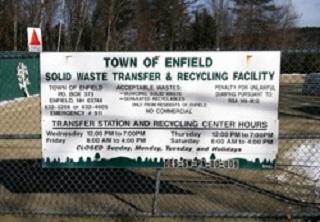 Solid Waste & Recycling Sign